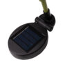 Lampa solara de exterior tip 3 flori de trandafir, ideala pentru curte, Alb / Verde Lampa solara de exterior tip 3 flori de trandafir, ideala pentru curte, Alb / Verde