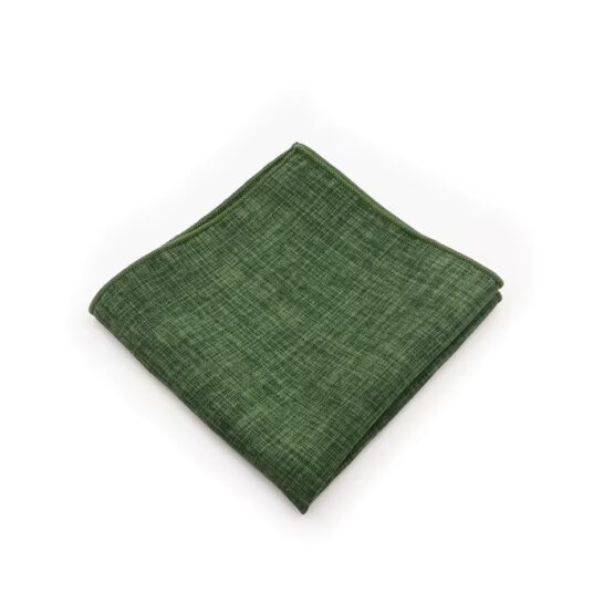Batista de buzunar pentru sacou de costum barbatesc, model culoare uni, Verde Kaki Inchis Batista de buzunar pentru sacou de costum barbatesc, model culoare uni, Verde Kaki Inchis