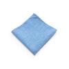 Batista de buzunar pentru sacou de costum barbatesc, model culoare uni, Bleu