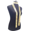 Esarfa metalica din plasa mesh, model glam-rock, Auriu Esarfa metalica din plasa mesh, model glam-rock, Auriu