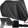 Husa de protectie dubla pentru biciclete, impermeabila, Negru Husa de protectie dubla pentru biciclete, impermeabila, Negru