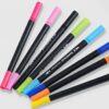 Set 100 carioci cu vard dublu, husa de protectie inclusa, Multicolor