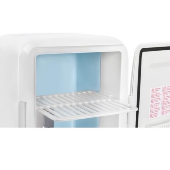 Mini frigider auto portabil cosmetice cu capacitate 4L, 23.5 x 17.5 x 25 cm, Alb