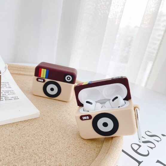 Husa de protectie si suport pentru Apple Airpods PRO din silicon Model INSTA Husa de protectie si suport pentru Apple Airpods PRO din silicon Model INSTA