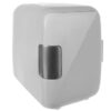 Mini frigider auto portabil cosmetice cu capacitate 4L, 23.5 x 17.5 x 25 cm, Alb