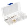 Kit de reparare ochelari de vedere sau soare compus din 126 de piese, Transparent