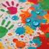 Sort impermeabil pictura pentru copii cu varsta intre 1-3 ani, Multicolor Sort impermeabil pictura pentru copii cu varsta intre 1-3 ani, Multicolor