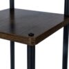 Suport pentru flori si plante cu 4 etaje, interior / exterior, Negru