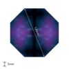 Covor de protectie pentru scaun gaming sau de birou rotund, lavabil, Mov / Albastru