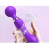 Vibrator stimulator tip dildo KESNUP, 20 moduri de vibratie, 8 trepte de viteza, silicon medical, material impermeabil, viteza reglabila pe ambele capete, stimulare dubla intensa, flexibil, alimentare USB, reincarcabil, dimensiune 21,5 x 5.5 / 4 cm, Mov Vibrator stimulator tip dildo KESNUP, 20 moduri de vibratie, 8 trepte de viteza, silicon medical, material impermeabil, viteza reglabila pe ambele capete, stimulare dubla intensa, flexibil, alimentare USB, reincarcabil, dimensiune 21,5 x 5.5 / 4 cm, Mov