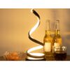 Lampa LED de birou tip spirala KESNUP, trei temperaturi de culoare: calda, meutra si rece, dimabila, dimensiuni 25 x 10 cm, alimentare USB, reglare intensitate, 5W, 220V, iluminat decorativ in dormitor sau birou, Negru Lampa LED de birou tip spirala KESNUP, trei temperaturi de culoare: calda, meutra si rece, dimabila, dimensiuni 25 x 10 cm, alimentare USB, reglare intensitate, 5W, 220V, iluminat decorativ in dormitor sau birou, Negru