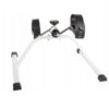 Bicicleta fitness pentru recuperare si realibitare 2 in 1 cu franare ajustabila KESNUP, pentru antrenament brate / picioare, ideala pentru sedentarism, varstnici si femei insarcinate, greutate maxima 100 kg, dimensiuni 50 x 40 x 29 cm, Alb