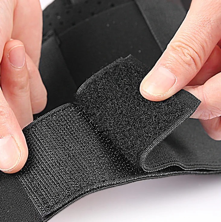 Centura hernie inghinala unilaterala si bilaterala KESNUP, pentru barbati si femei, tip suport ajustabil cu tampoane anatomice de compresie si presare detasabile, marime universala, lungime 96.5 cm, poliester si burete, Negru