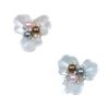 Set 2 brose decorative pentru nasturi KESNUP, de purtat la camasa, bluza, rochie, sacou, tip butoni eleganti model floare cu cristale si perle, 3.8 x 1.8 cm, din aliaj si plastic, Multicolor 1 Set 2 brose decorative pentru nasturi KESNUP, de purtat la camasa, bluza, rochie, sacou, tip butoni eleganti model floare cu cristale si perle, 3.8 x 1.8 cm, din aliaj si plastic, Multicolor