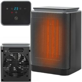 Aeroterma electrica minimalista cu economisire de energie si afisaj LED KESNUP, putere 1500W, temperatura reglabila 10 - 49°C, temporizator 1 - 24h, protectie la supraincalzire, oscilatie unghi larg, dimensiune 45 x 20 x 20 cm, Negru 1 Aeroterma electrica minimalista cu economisire de energie si afisaj LED KESNUP, putere 1500W, temperatura reglabila 10 - 49°C, temporizator 1 - 24h, protectie la supraincalzire, oscilatie unghi larg, dimensiune 45 x 20 x 20 cm, Negru