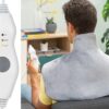 Patura electrica cu Incalzire KESNUP, 3 nivele de temperatura 30/40/50 °C, putere 70W, telecomanda, impotriva durerilor de gat, umeri, spate, articulare, menstruale, protectie supraincalzire, material placut la atingere, dimensiune 58 x 44 x 16 cm, Gri 4 Patura electrica cu Incalzire KESNUP, 3 nivele de temperatura 30/40/50 °C, putere 70W, telecomanda, impotriva durerilor de gat, umeri, spate, articulare, menstruale, protectie supraincalzire, material placut la atingere, dimensiune 58 x 44 x 16 cm, Gri