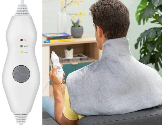 Patura electrica cu Incalzire KESNUP, 3 nivele de temperatura 30/40/50 °C, putere 70W, telecomanda, impotriva durerilor de gat, umeri, spate, articulare, menstruale, protectie supraincalzire, material placut la atingere, dimensiune 58 x 44 x 16 cm, Gri 4 Patura electrica cu Incalzire KESNUP, 3 nivele de temperatura 30/40/50 °C, putere 70W, telecomanda, impotriva durerilor de gat, umeri, spate, articulare, menstruale, protectie supraincalzire, material placut la atingere, dimensiune 58 x 44 x 16 cm, Gri