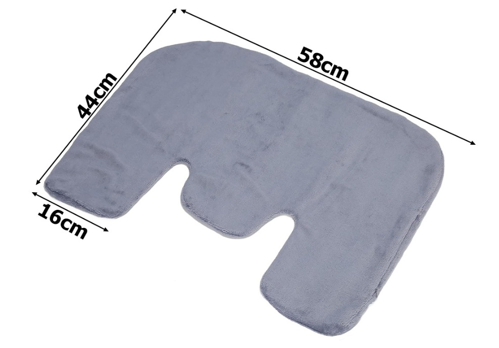 Patura electrica cu Incalzire KESNUP, 3 nivele de temperatura 30/40/50 °C, putere 70W, telecomanda, impotriva durerilor de gat, umeri, spate, articulare, menstruale, protectie supraincalzire, material placut la atingere, dimensiune 58 x 44 x 16 cm, Gri
