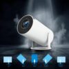 Videoproiector smart 4K Ultra HD KESNUP, Android 11, autofocus, difuzor incorporat, 5000 lumeni, Wi-Fi 6, bluetooth 5.0, autocorectie proiectie, HDMI, USB, mirroring Android/IOS, 1 GB RAM, 8 GB, rotatie 180°, conectivitate telefon, laptop, PS5, Xbox, Alb 2 Videoproiector smart 4K Ultra HD KESNUP, Android 11, autofocus, difuzor incorporat, 5000 lumeni, Wi-Fi 6, bluetooth 5.0, autocorectie proiectie, HDMI, USB, mirroring Android/IOS, 1 GB RAM, 8 GB, rotatie 180°, conectivitate telefon, laptop, PS5, Xbox, Alb