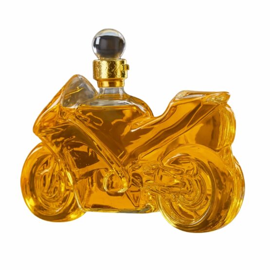 Decantor whiskey in forma de motocicleta KESNUP, capacitate 750 ml, dimensiune 21.1 x 15.2 cm, ideal pentru coniac, scotch, bourbon, vin, material sticla, Transparent 2 Decantor whiskey in forma de motocicleta KESNUP, capacitate 750 ml, dimensiune 21.1 x 15.2 cm, ideal pentru coniac, scotch, bourbon, vin, material sticla, Transparent