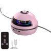 Coarda de sarit automata cu cablu reglabil si afisaj LED KESNUP, pentru adulti si copii, difuzor Bluetooth incorporat, telecomanda, 10 nivele de viteza, autonomie 10 ore, alimentare USB, contor pasi, timp si calorii, pentru antrenamente fitness acasa, Roz 1 Coarda de sarit automata cu cablu reglabil si afisaj LED KESNUP, pentru adulti si copii, difuzor Bluetooth incorporat, telecomanda, 10 nivele de viteza, autonomie 10 ore, alimentare USB, contor pasi, timp si calorii, pentru antrenamente fitness acasa, Roz