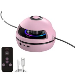 Coarda de sarit automata cu cablu reglabil si afisaj LED KESNUP, pentru adulti si copii, difuzor Bluetooth incorporat, telecomanda, 10 nivele de viteza, autonomie 10 ore, alimentare USB, contor pasi, timp si calorii, pentru antrenamente fitness acasa, Roz 1 Coarda de sarit automata cu cablu reglabil si afisaj LED KESNUP, pentru adulti si copii, difuzor Bluetooth incorporat, telecomanda, 10 nivele de viteza, autonomie 10 ore, alimentare USB, contor pasi, timp si calorii, pentru antrenamente fitness acasa, Roz