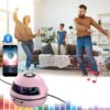 Coarda de sarit automata cu cablu reglabil si afisaj LED KESNUP, pentru adulti si copii, difuzor Bluetooth incorporat, telecomanda, 10 nivele de viteza, autonomie 10 ore, alimentare USB, contor pasi, timp si calorii, pentru antrenamente fitness acasa, Roz 4 Coarda de sarit automata cu cablu reglabil si afisaj LED KESNUP, pentru adulti si copii, difuzor Bluetooth incorporat, telecomanda, 10 nivele de viteza, autonomie 10 ore, alimentare USB, contor pasi, timp si calorii, pentru antrenamente fitness acasa, Roz