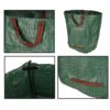 Cos de gradina pentru colectare frunze cazute si iarba KESNUP, cu manere transport, pliabil, reutilizabil, material polipropilena, impermeabil, dimensiune 76 x 67 cm, capacitate 270 L, Verde 6 Cos de gradina pentru colectare frunze cazute si iarba KESNUP, cu manere transport, pliabil, reutilizabil, material polipropilena, impermeabil, dimensiune 76 x 67 cm, capacitate 270 L, Verde