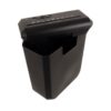 Distrugator de documente cu capacitate de taiere 6 coli tip A4 KESNUP, taiere in banda tip strip-cut, protectie supraincalzire, capacitate cos 10L, dimensiuni 30.5 x 15.5 x 31.5 cm, Negru