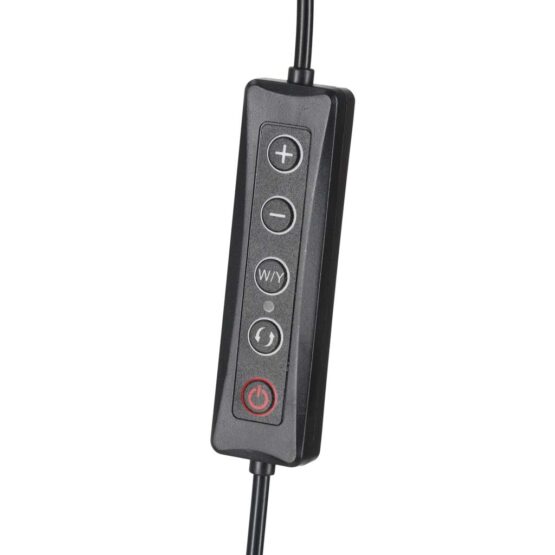 Lampa profesionala cosmetica LED pentru make-up tip semiluna KESNUP, ideala pentru extensii de gene, manichiura, tatuaje, studiouri, telecomanda, putere 36 W, lumina calda / neutra / rece, 7 moduri iluminare, rotire 360°, inaltime 140 - 180 cm, Negru 6 Lampa profesionala cosmetica LED pentru make-up tip semiluna KESNUP, ideala pentru extensii de gene, manichiura, tatuaje, studiouri, telecomanda, putere 36 W, lumina calda / neutra / rece, 7 moduri iluminare, rotire 360°, inaltime 140 - 180 cm, Negru