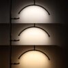 Lampa profesionala cosmetica LED pentru make-up tip semiluna KESNUP, ideala pentru extensii de gene, manichiura, tatuaje, studiouri, telecomanda, putere 36 W, lumina calda / neutra / rece, 7 moduri iluminare, rotire 360°, inaltime 140 - 180 cm, Negru 9 Lampa profesionala cosmetica LED pentru make-up tip semiluna KESNUP, ideala pentru extensii de gene, manichiura, tatuaje, studiouri, telecomanda, putere 36 W, lumina calda / neutra / rece, 7 moduri iluminare, rotire 360°, inaltime 140 - 180 cm, Negru