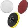 Masina de polisat si lustruit cu accesorii KESNUP, putere 2600 W, 7 trepte de viteza, reglabila 800‑3200 RPM, disc 180 mm, 4 bureti pentru lustruire, perii de carbon, sistem Low Vibration, detailing si lustruire profesionala, lungime cablu 1.5 m, Negru 4 Masina de polisat si lustruit cu accesorii KESNUP, putere 2600 W, 7 trepte de viteza, reglabila 800‑3200 RPM, disc 180 mm, 4 bureti pentru lustruire, perii de carbon, sistem Low Vibration, detailing si lustruire profesionala, lungime cablu 1.5 m, Negru