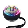 Minge giroscopica cu iluminare LED pentru antrenament mana, incheietura si antebrat KESNUP, anti-stres, fitness, exercitii de precizie, forta maxima 20 kg, pana la 21.000 de rotatii pe minut, dimensiune 7 x 6 cm, cu snur pentru incheietura mainii, Negru 1 Minge giroscopica cu iluminare LED pentru antrenament mana, incheietura si antebrat KESNUP, anti-stres, fitness, exercitii de precizie, forta maxima 20 kg, pana la 21.000 de rotatii pe minut, dimensiune 7 x 6 cm, cu snur pentru incheietura mainii, Negru
