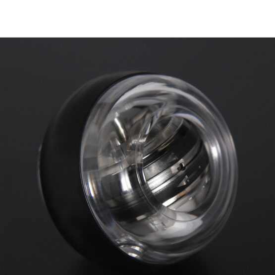 Minge giroscopica cu iluminare LED pentru antrenament mana, incheietura si antebrat KESNUP, anti-stres, fitness, exercitii de precizie, forta maxima 20 kg, pana la 21.000 de rotatii pe minut, dimensiune 7 x 6 cm, cu snur pentru incheietura mainii, Negru 3 Minge giroscopica cu iluminare LED pentru antrenament mana, incheietura si antebrat KESNUP, anti-stres, fitness, exercitii de precizie, forta maxima 20 kg, pana la 21.000 de rotatii pe minut, dimensiune 7 x 6 cm, cu snur pentru incheietura mainii, Negru