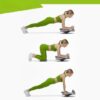 " Placa de echilibru multifunctionala pentru antrenament abdominal tip plank cu afisaj LED KESNUP, cu tejghea, panou reversibil si nivela, include suport de telefon, ideala pentru coordonare, recuperare, gimnastica, fitness, suprafata antialunecare, Gri"