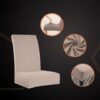 Set 6 huse protectie scaun KESNUP, marime universala, pentru scaune de bucatarie, birou, casa, restaurant, evenimente, material polyester si spandex catifelat, lavabile, banda elastica pentru fixare si antialunecare, 65 x 40 x 35 cm, Bej 3 Set 6 huse protectie scaun KESNUP, marime universala, pentru scaune de bucatarie, birou, casa, restaurant, evenimente, material polyester si spandex catifelat, lavabile, banda elastica pentru fixare si antialunecare, 65 x 40 x 35 cm, Bej