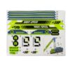 Set de joaca camion trailer cu pista de masinute KESNUP, 6 masinute metalice, include stickere colorate, materiale sigure, dimensiune pista 90.5 x 57 x 10 cm, Albastru / Verde 3 Set de joaca camion trailer cu pista de masinute KESNUP, 6 masinute metalice, include stickere colorate, materiale sigure, dimensiune pista 90.5 x 57 x 10 cm, Albastru / Verde