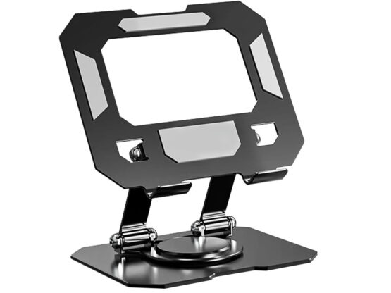 Suport pentru tableta si telefon portabil KESNUP, compatibil cu dispozitive cu display intre 4 - 16 inch, ajustabil, rotativ 360°, trepied cu inaltime si inclinatia reglabila, material otel carbon, dimensiuni 15 x 13.2 - 12 cm, Gri inchis / Negru 1 Suport pentru tableta si telefon portabil KESNUP, compatibil cu dispozitive cu display intre 4 - 16 inch, ajustabil, rotativ 360°, trepied cu inaltime si inclinatia reglabila, material otel carbon, dimensiuni 15 x 13.2 - 12 cm, Gri inchis / Negru