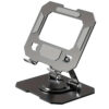 Suport pentru tableta si telefon portabil KESNUP, compatibil cu dispozitive cu display intre 4 - 16 inch, ajustabil, rotativ 360°, trepied cu inaltime si inclinatia reglabila, material otel carbon, dimensiuni 15 x 13.2 - 12 cm, Gri inchis / Negru 2 Suport pentru tableta si telefon portabil KESNUP, compatibil cu dispozitive cu display intre 4 - 16 inch, ajustabil, rotativ 360°, trepied cu inaltime si inclinatia reglabila, material otel carbon, dimensiuni 15 x 13.2 - 12 cm, Gri inchis / Negru