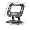 Suport pentru tableta si telefon portabil KESNUP, compatibil cu dispozitive cu display intre 4 - 16 inch, ajustabil, rotativ 360°, trepied cu inaltime si inclinatia reglabila, material otel carbon, dimensiuni 15 x 13.2 - 12 cm, Gri inchis / Negru 4 Suport pentru tableta si telefon portabil KESNUP, compatibil cu dispozitive cu display intre 4 - 16 inch, ajustabil, rotativ 360°, trepied cu inaltime si inclinatia reglabila, material otel carbon, dimensiuni 15 x 13.2 - 12 cm, Gri inchis / Negru