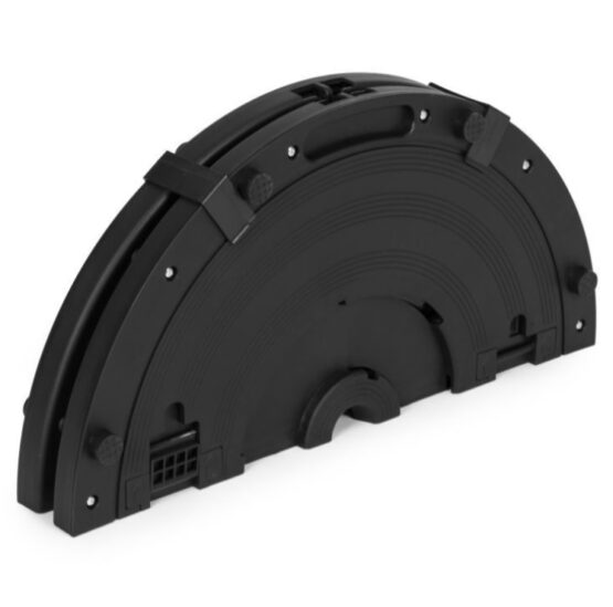 Minge de echilibru cu extensoare pentru fitness KESNUP, pentru exercitii gimnastica si recuparare medicala, sustine formarea echilibrului, dezoltarea coordonarii si musculaturii, dimensiuni minge 59.5 cm si extensoare 87 cm, baza antiderapanta, Negru