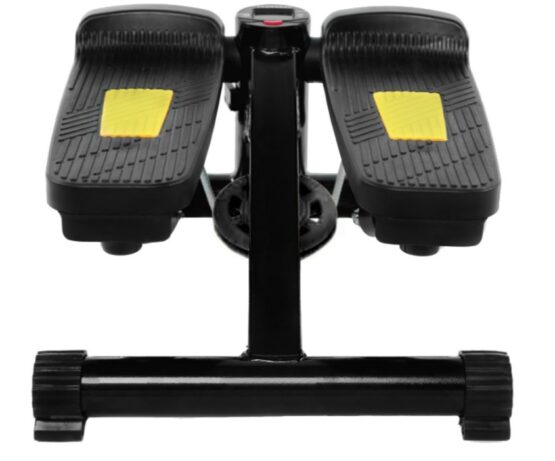 Stepper aerobic cu 2 corzi elastice si display LCD afisaj electronic KESNUP, pentru antrenarea bratelor, picioarelor si feselor, absorbtie socuri si silentiozitate, 4 functii monitorizare, pedale antiderapante, greutate max. 100 kg, Galben / Negru 7 Stepper aerobic cu 2 corzi elastice si display LCD afisaj electronic KESNUP, pentru antrenarea bratelor, picioarelor si feselor, absorbtie socuri si silentiozitate, 4 functii monitorizare, pedale antiderapante, greutate max. 100 kg, Galben / Negru