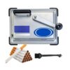 Aparat manual de injectat pentru tigari KESNUP, masina de rulat tigarete dimensiune standard 8 cm, maneta cu tambur, dimensiune 24 x 18 x 8 cm, material otel inoxidabil, design inovator, Argintiu 4 Aparat manual de injectat pentru tigari KESNUP, masina de rulat tigarete dimensiune standard 8 cm, maneta cu tambur, dimensiune 24 x 18 x 8 cm, material otel inoxidabil, design inovator, Argintiu