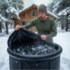 Cada de gheata portabila pentru baie KESNUP, piscina regenerare pentru crioterapie, utilizare interior si exterior, capacitate 320L, material impermeabil, izolatie 5 straturi termice, protectie radiatie solara UV, usor de transportat, Negru 9 Cada de gheata portabila pentru baie KESNUP, piscina regenerare pentru crioterapie, utilizare interior si exterior, capacitate 320L, material impermeabil, izolatie 5 straturi termice, protectie radiatie solara UV, usor de transportat, Negru