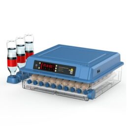 Incubator automat 64 oua tip clocitoare cu display LCD KESNUP, intoarcere automata, controlul temperaturii, umiditatii cu alarma, sistem de hidratare: baze, tuburi, pulverizator, moduri de incubatie multiple, alimentare 230V, 49 x 45.5 x 21 cm, Albastru 1 Incubator automat 64 oua tip clocitoare cu display LCD KESNUP, intoarcere automata, controlul temperaturii, umiditatii cu alarma, sistem de hidratare: baze, tuburi, pulverizator, moduri de incubatie multiple, alimentare 230V, 49 x 45.5 x 21 cm, Albastru