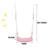 Leagan pentru copii KESNUP, ideal pentru casa, gradina, balcon si terasa, franghie ajustabila 105 - 175 cm, inele prindere, constructie sigura, usor de asamblat, rezistent la ploaie, radiatii UV, material polipropilena, dimensiuni 43 x 16.5 cm, Roz 2 Leagan pentru copii KESNUP, ideal pentru casa, gradina, balcon si terasa, franghie ajustabila 105 - 175 cm, inele prindere, constructie sigura, usor de asamblat, rezistent la ploaie, radiatii UV, material polipropilena, dimensiuni 43 x 16.5 cm, Roz