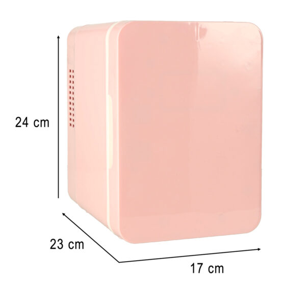 Mini frigider auto portabil cosmetice cu capacitate 4L KESNUP, conectare la bricheta, functie 2-in-1 de racire (-18°C - 22°C grade) si incalzire (55°C - 65°C grade), alimentare 220V / 12V, putere 45W, zgomot redus, dimensiune 23 x 17 x 24 cm, Roz 10 Mini frigider auto portabil cosmetice cu capacitate 4L KESNUP, conectare la bricheta, functie 2-in-1 de racire (-18°C - 22°C grade) si incalzire (55°C - 65°C grade), alimentare 220V / 12V, putere 45W, zgomot redus, dimensiune 23 x 17 x 24 cm, Roz