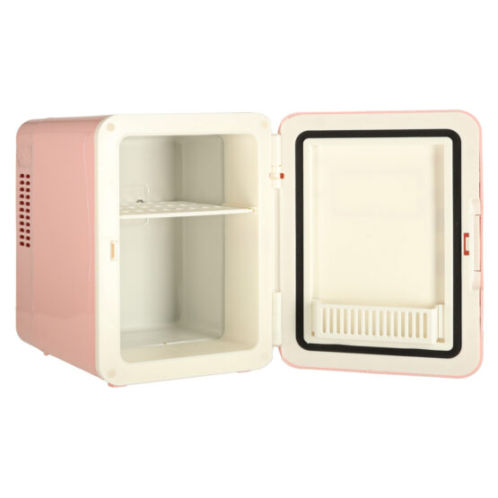 Mini frigider auto portabil cosmetice cu capacitate 4L KESNUP, conectare la bricheta, functie 2-in-1 de racire (-18°C - 22°C grade) si incalzire (55°C - 65°C grade), alimentare 220V / 12V, putere 45W, zgomot redus, dimensiune 23 x 17 x 24 cm, Roz 3 Mini frigider auto portabil cosmetice cu capacitate 4L KESNUP, conectare la bricheta, functie 2-in-1 de racire (-18°C - 22°C grade) si incalzire (55°C - 65°C grade), alimentare 220V / 12V, putere 45W, zgomot redus, dimensiune 23 x 17 x 24 cm, Roz