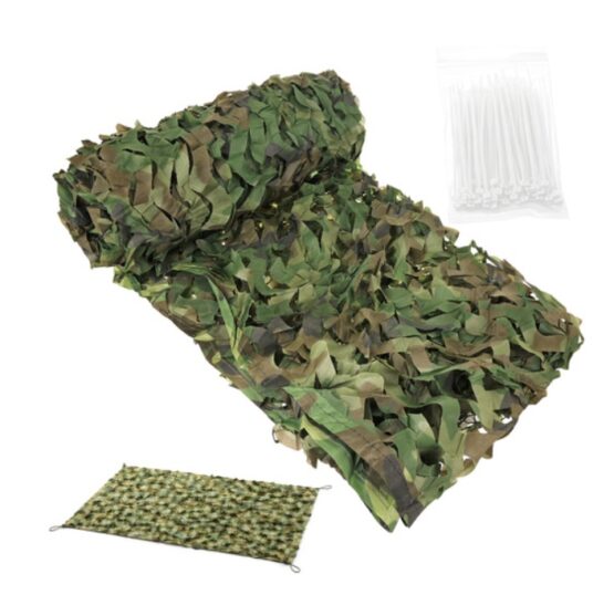 "Plasa de camuflaj pentru gard cu dimensiune 3 x 6 m si 100 clipsuri prindere KESNUP, camuflaj militar cu efect de umbrire, material polyester impermeabil, margini intarite cu snur, pentru gradina, camping, airsoft, camuflare proprietate, Verde inchis" 1 "Plasa de camuflaj pentru gard cu dimensiune 3 x 6 m si 100 clipsuri prindere KESNUP, camuflaj militar cu efect de umbrire, material polyester impermeabil, margini intarite cu snur, pentru gradina, camping, airsoft, camuflare proprietate, Verde inchis"