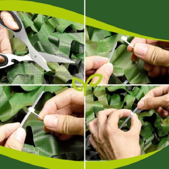 "Plasa de camuflaj pentru gard cu dimensiune 3 x 6 m si 100 clipsuri prindere KESNUP, camuflaj militar cu efect de umbrire, material polyester impermeabil, margini intarite cu snur, pentru gradina, camping, airsoft, camuflare proprietate, Verde inchis" 10 "Plasa de camuflaj pentru gard cu dimensiune 3 x 6 m si 100 clipsuri prindere KESNUP, camuflaj militar cu efect de umbrire, material polyester impermeabil, margini intarite cu snur, pentru gradina, camping, airsoft, camuflare proprietate, Verde inchis"